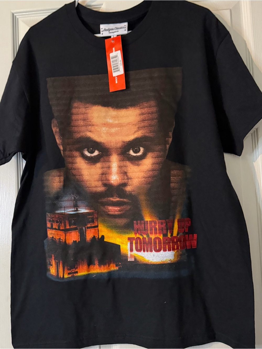 Weekend Hurricane Tomorrow Black Graphic Tee - Hudson Classic
